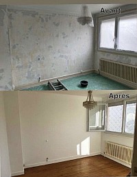 Sud Renovation travaux de peinture intérieur réalisé à Saint Gaudens